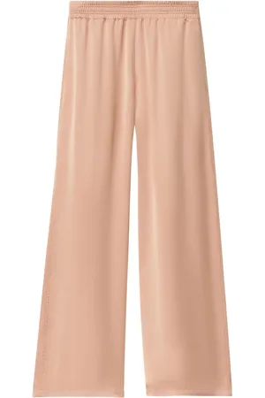 Fabiana Filippi Pantalon en satin à coupe ample