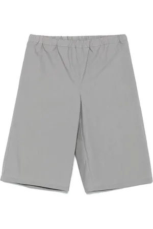 RIER Short en popeline à effet ciré