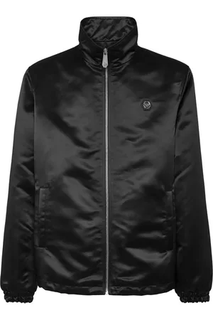 Philipp Plein Coupe-vent à logo appliqué