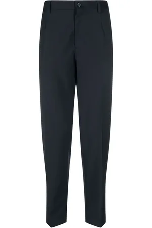 Dolce & Gabbana Pantalon de costume à logo brodé