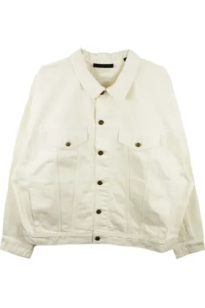FEAR OF GOD Veste en jean à logo appliqué