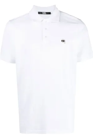 Karl Lagerfeld Polo Ikon à broderies