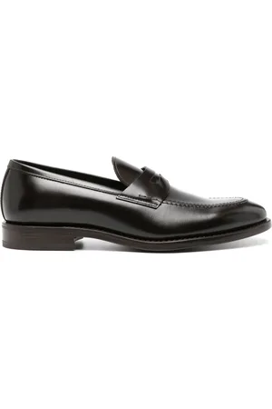 HENDERSON BARACCO Mocassins en cuir à entaille penny