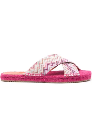 Missoni Espadrilles à motif zigzag