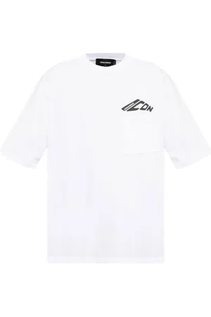 Dsquared2 T-shirt en coton à col rond