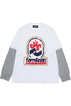 Dsquared2 T-shirt à manches doubles
