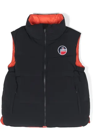 Fusalp Kids Gilet réversible à patch logo