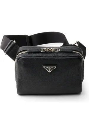Prada Sac Brique en cuir Saffiano