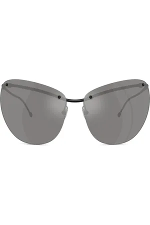 Diesel Lunettes de soleil à monture enveloppante