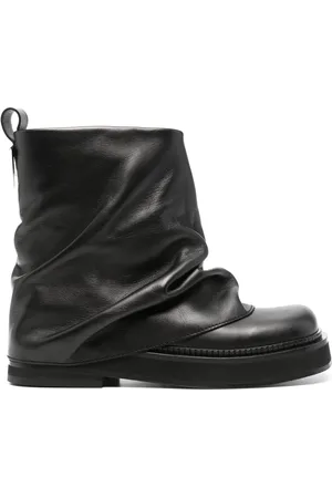 The Attico Bottines Robin en cuir