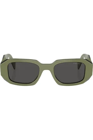 Prada Lunettes de soleil à monture rectangulaire