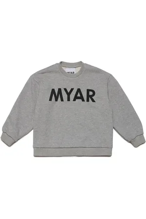 MYAR Sweat en coton à logo imprimé