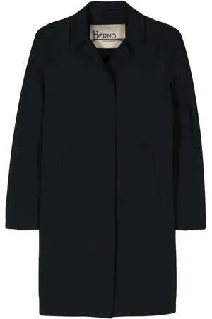 HERNO Manteau boutonné à col cranté
