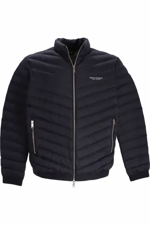 Armani Exchange Veste matelassée à col montant