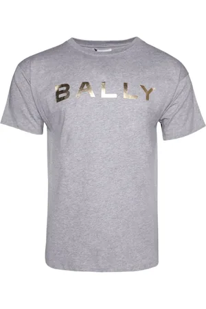 Bally T-shirt chiné à logo imprimé