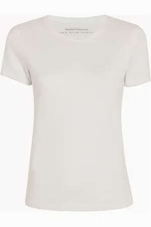 Another Tomorrow T-shirt en coton biologique à col rond