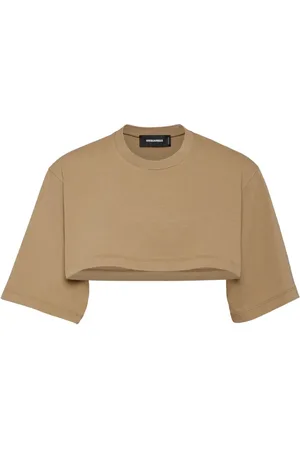 Dsquared2 T-shirt à coupe crop