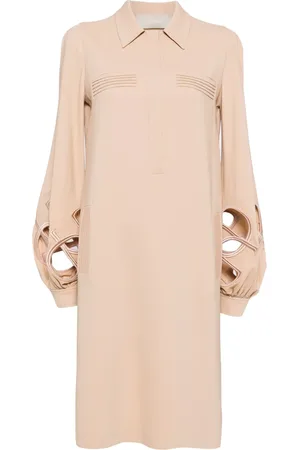 Elie saab Robe brodée à découpes