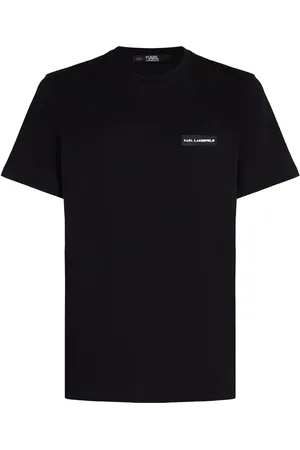 Karl Lagerfeld T-shirt à patch en caoutchouc