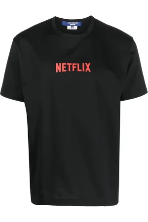 JUNYA WATANABE T-shirt en coton à imprimé Netflix