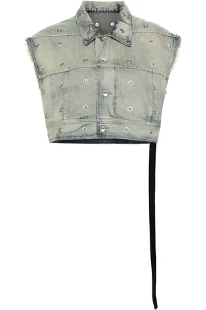 Rick Owens Veston Jumbo Worker en jean