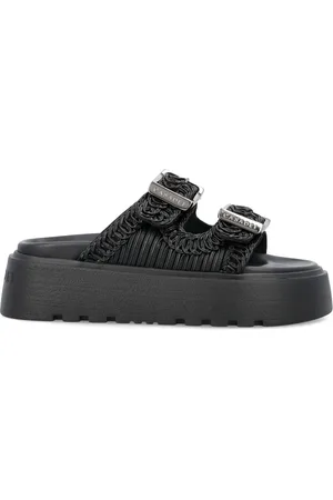 Casadei Claquettes Birky Ale à plateforme