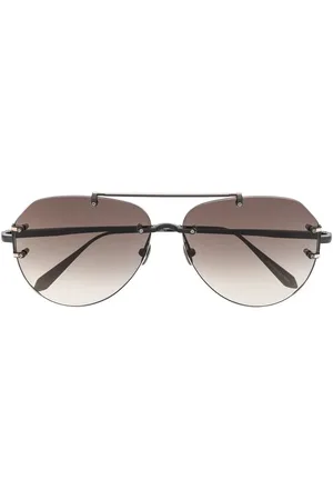 Linda Farrow Lunettes de soleil à monture pilote