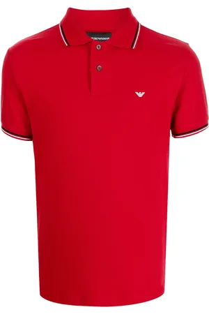 Emporio Armani Polo à logo brodé