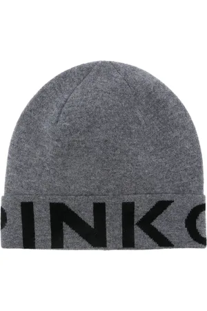 Pinko Bonnet à logo en jacquard
