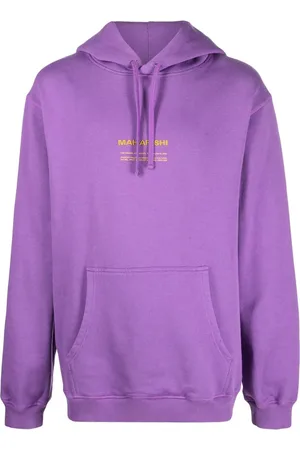 Maharishi Hoodie en coton biologique à logo brodé