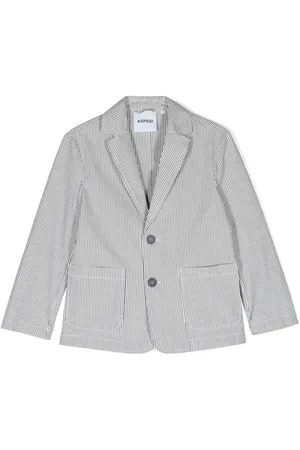Aspesi Blazer boutonné à fines rayures
