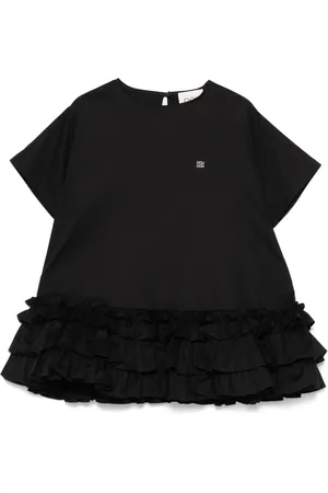 DOUUOD KIDS Robe à détail de volants