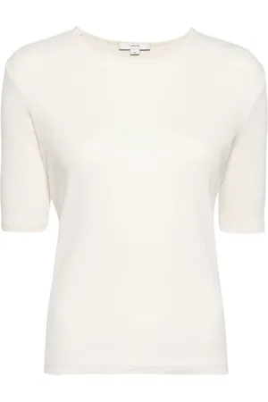 Vince T-shirt nervuré en coton