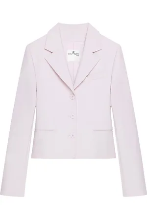 Courrèges Blazer à revers crantés