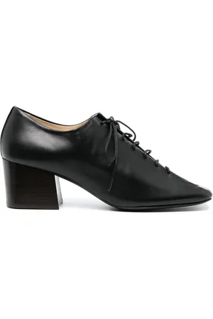 LEMAIRE Richelieus Souris 60 mm en cuir