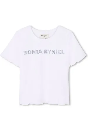 Sonia Rykiel Enfant T-shirt à logo imprimé