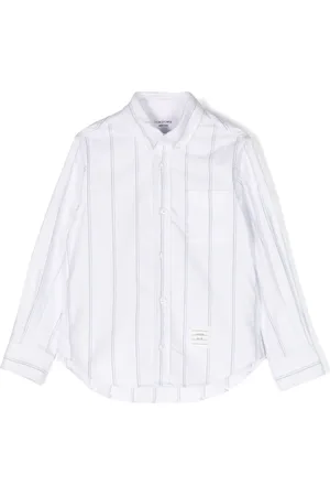 Thom Browne Chemise en coton à rayures