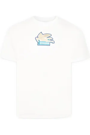 Etro T-shirt en coton à motif Pegaso