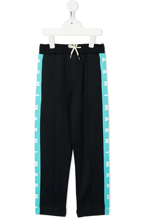 Marni Pantalon de jogging à bande logo