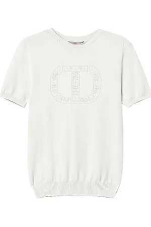 Twin-Set Haut en maille à logo Oval T