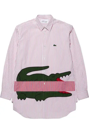 Comme des Garçons Chemise à imprimé effet peau de crocodile