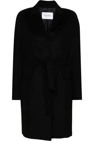 Max Mara Manteau Bingo à taille ceinturée