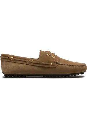 CAR SHOE Mocassins en daim à lacets