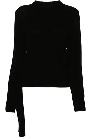 Maison Margiela Pull à logo brodé