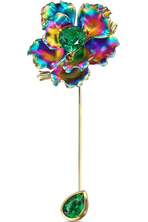 Anabela Chan Pins Bloom en or 18ct