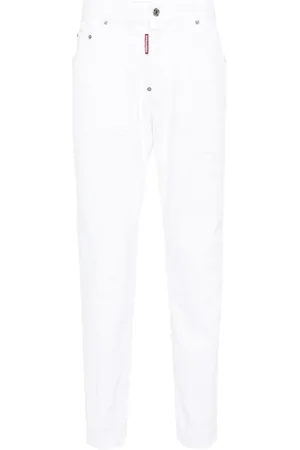Dsquared2 Jean slim White Bull Skater