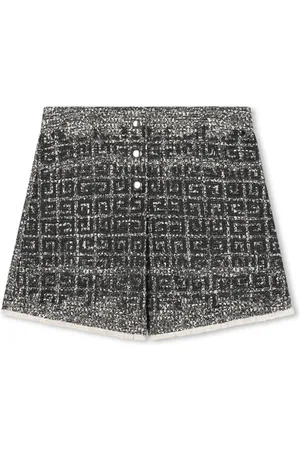 Givenchy Short en tweed à logo 4G brodé