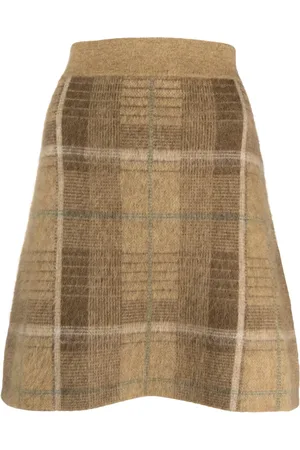 Ralph Lauren Jupe en maille à carreaux