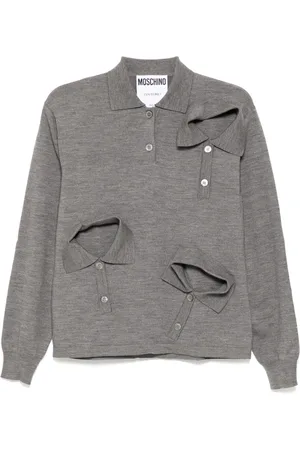 Moschino Pull à design superposé