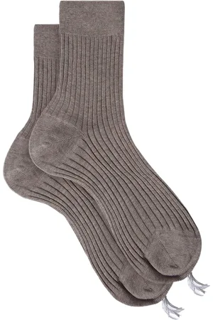 Scarosso Chaussettes en maille nervurée